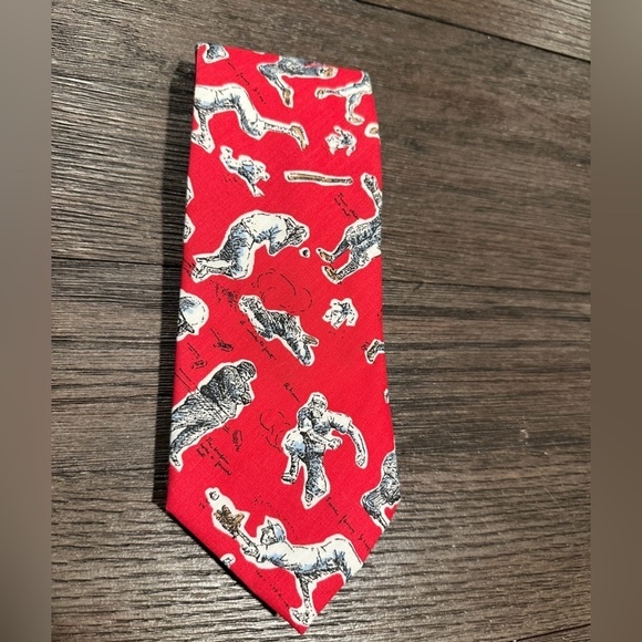 Tango by Max Baab Men's Tie Necktie Baseball Sports Novelty Made in USA - Picture 1 of 3